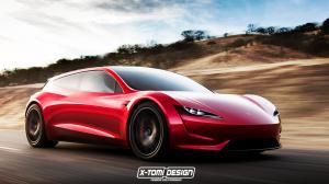 2017 Tesla ShootingBrake by X-Tomi Design